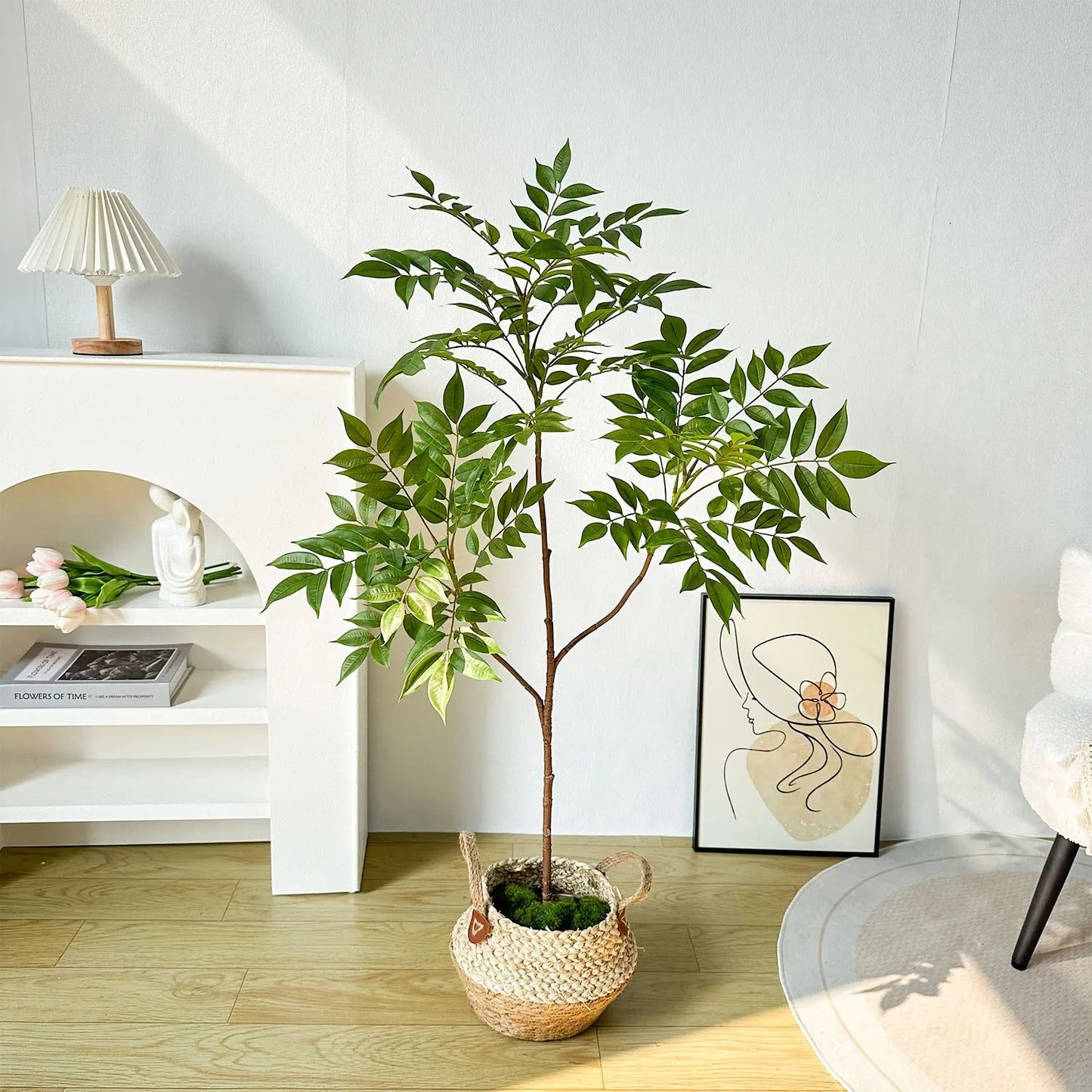 Artificial Plant | Ficus Tree Nandina Leaves - 29" to 47"