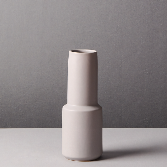 Light Grey | Modern Minimalist Ceramic Vase